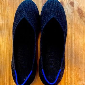 Rothy’s Black Honeycomb Flats